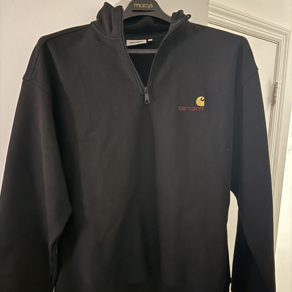 Carhartt WIP Black Half Zip